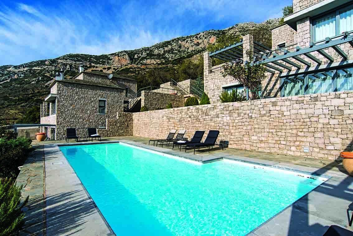 Elafivolia Arachova Suites Eksteriør billede